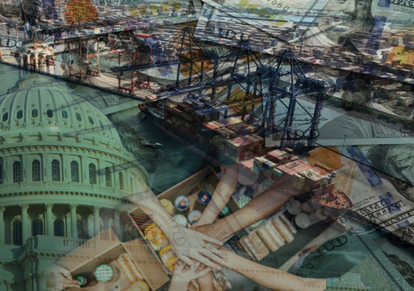 Combination photo of private companies, government agencies, and non-profits